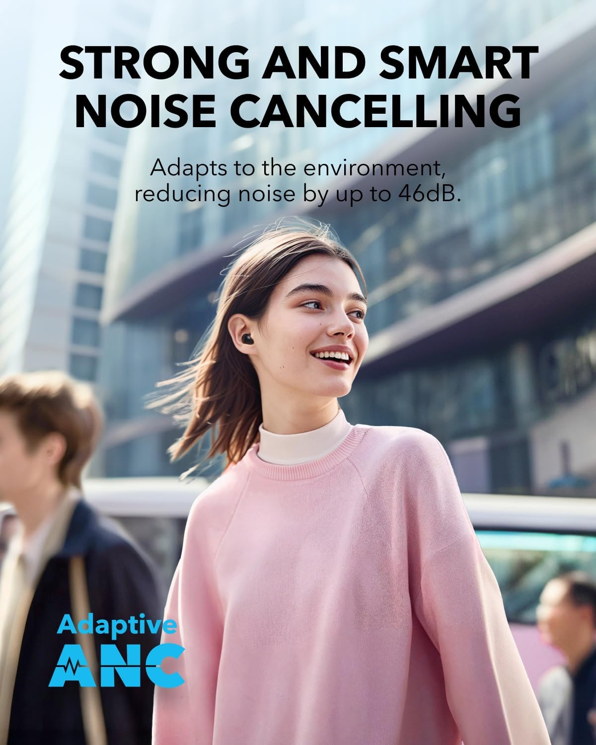 Soundcore A30i Noise Cancelling In-Ear-Black-7/24 Hour