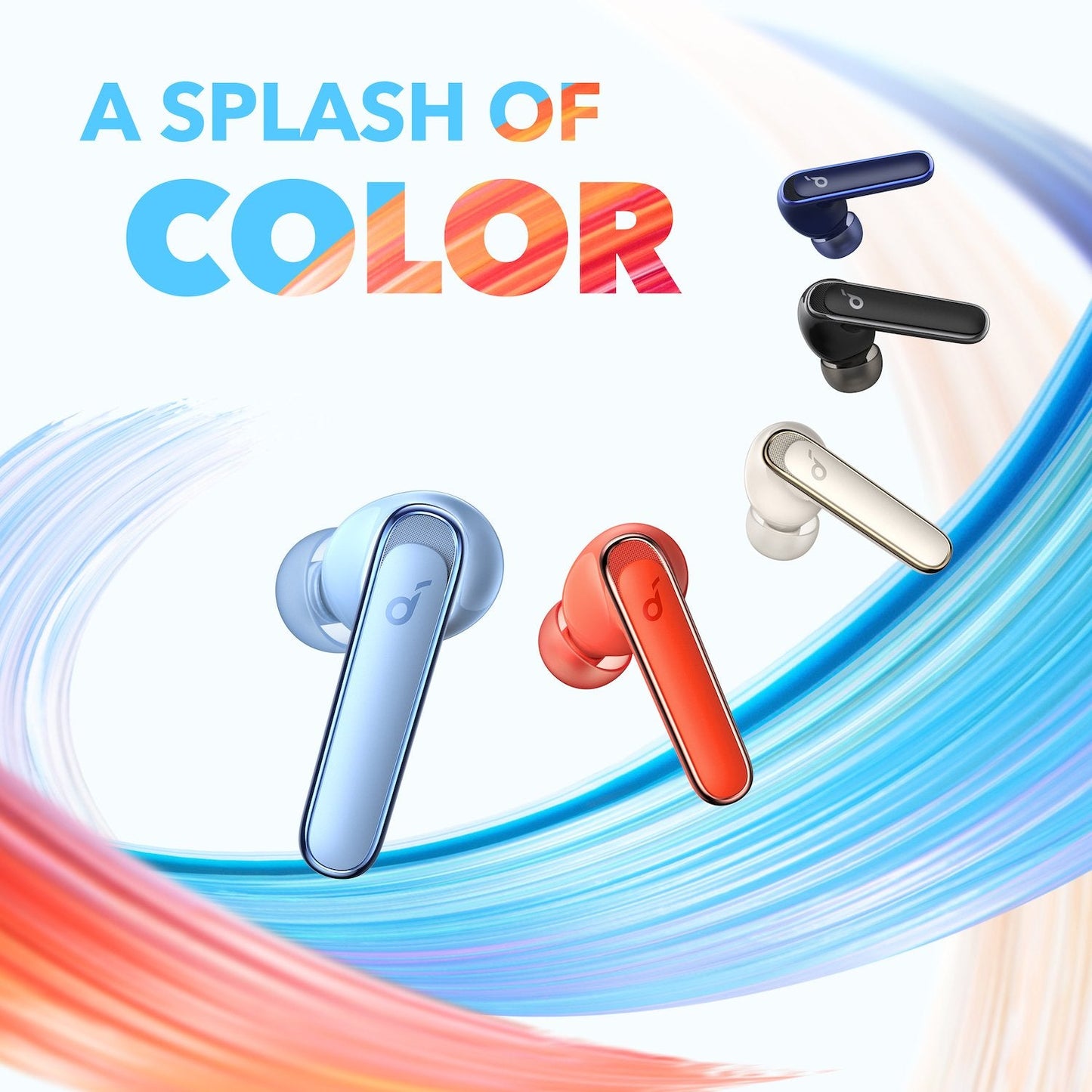 Life P3｜Sky Blue NC Noise Cancelling Earbuds