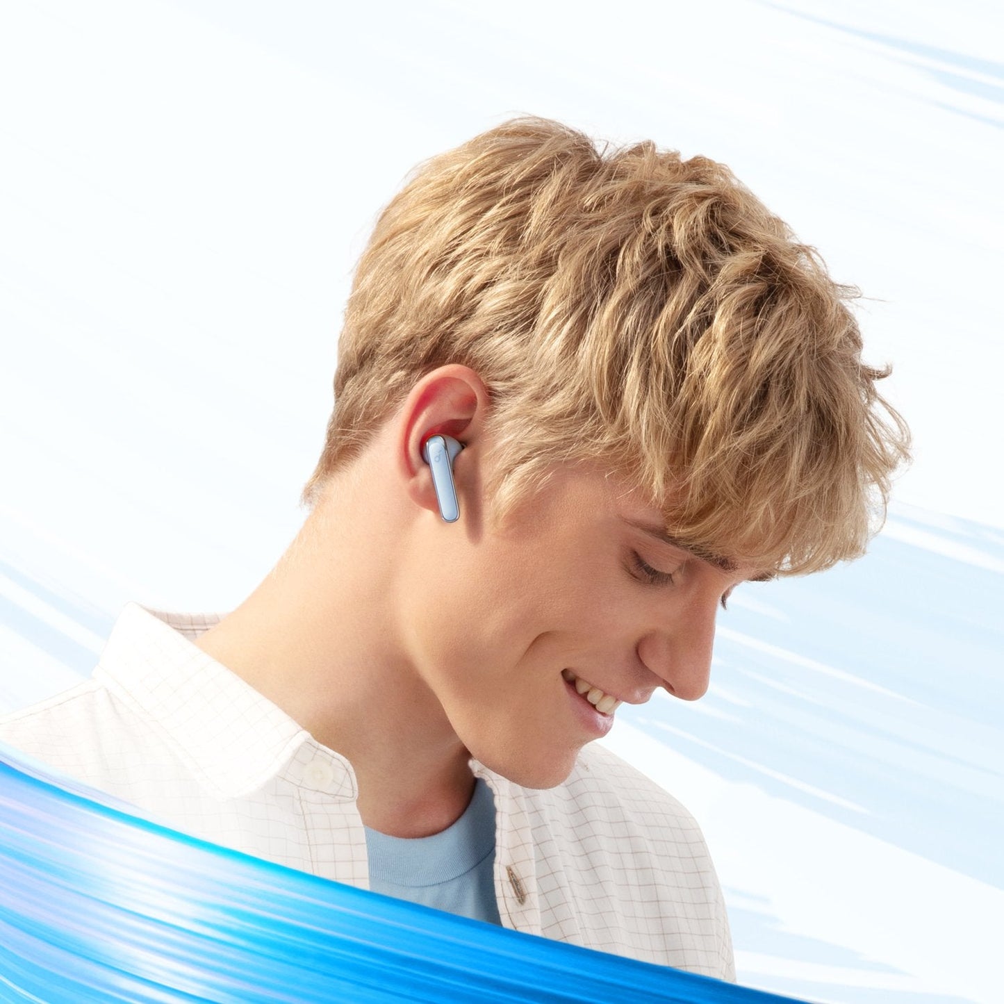 Life P3｜Sky Blue NC Noise Cancelling Earbuds